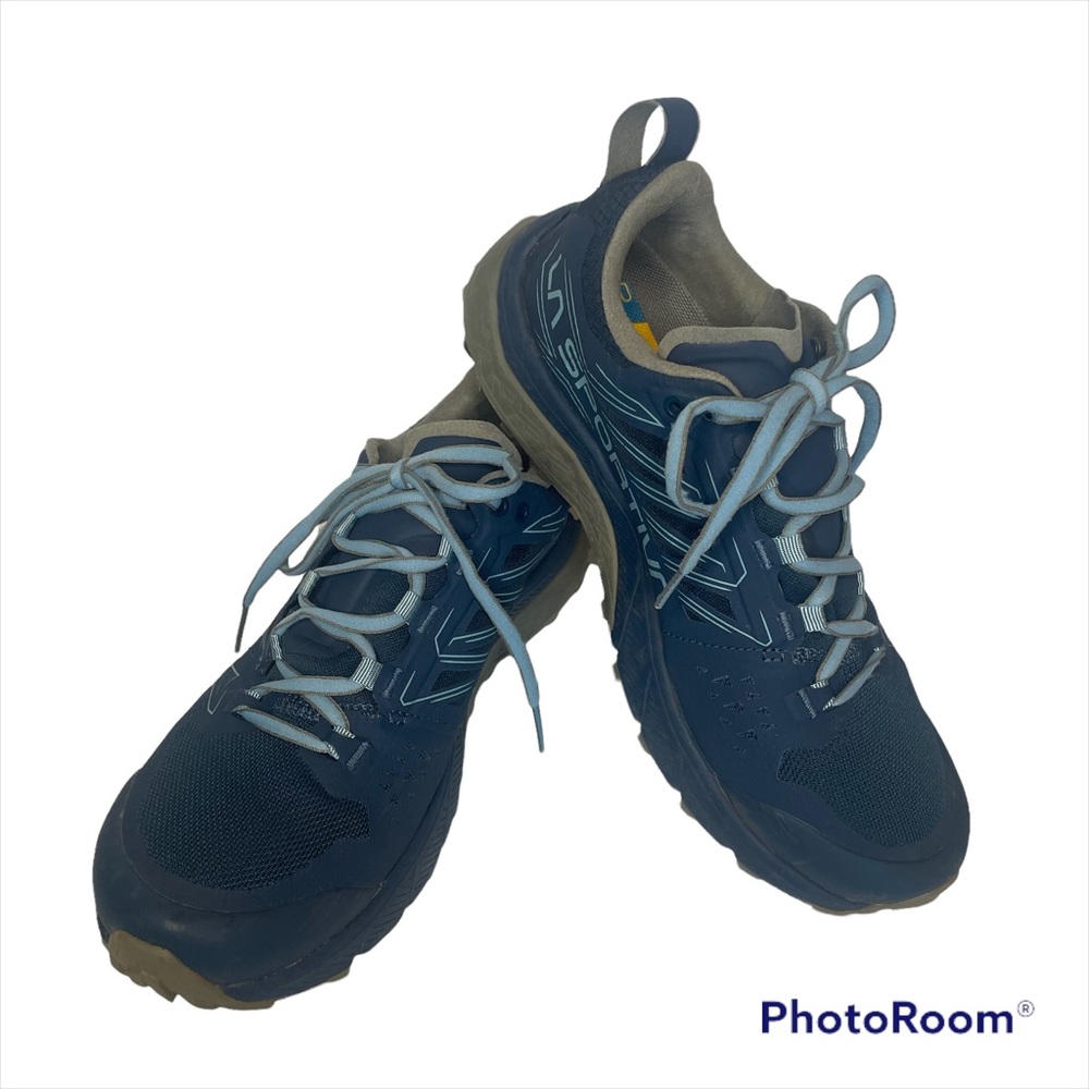 La Sportiva Jackel Running Trail Hiking Ergonomic Blue Sneaker Shoes  7.5